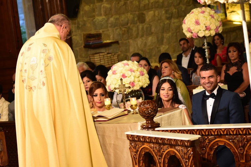 Wedding of Toni Chidiac and Joanna Khoury - Church
